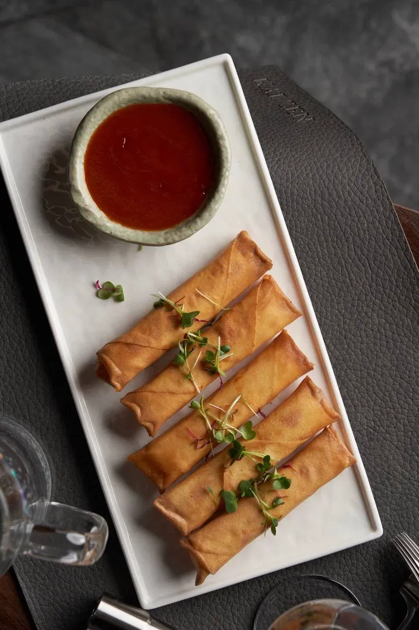 Spring Rolls with Cheese