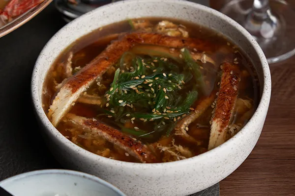 Азиатский суп с угрем	